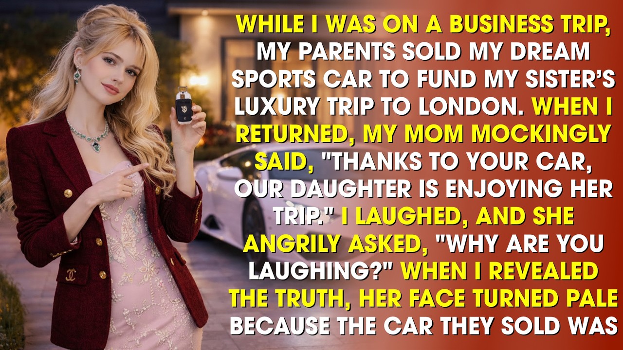My parents sold my dream car for my sister’s London trip but they were shocked when I came back home