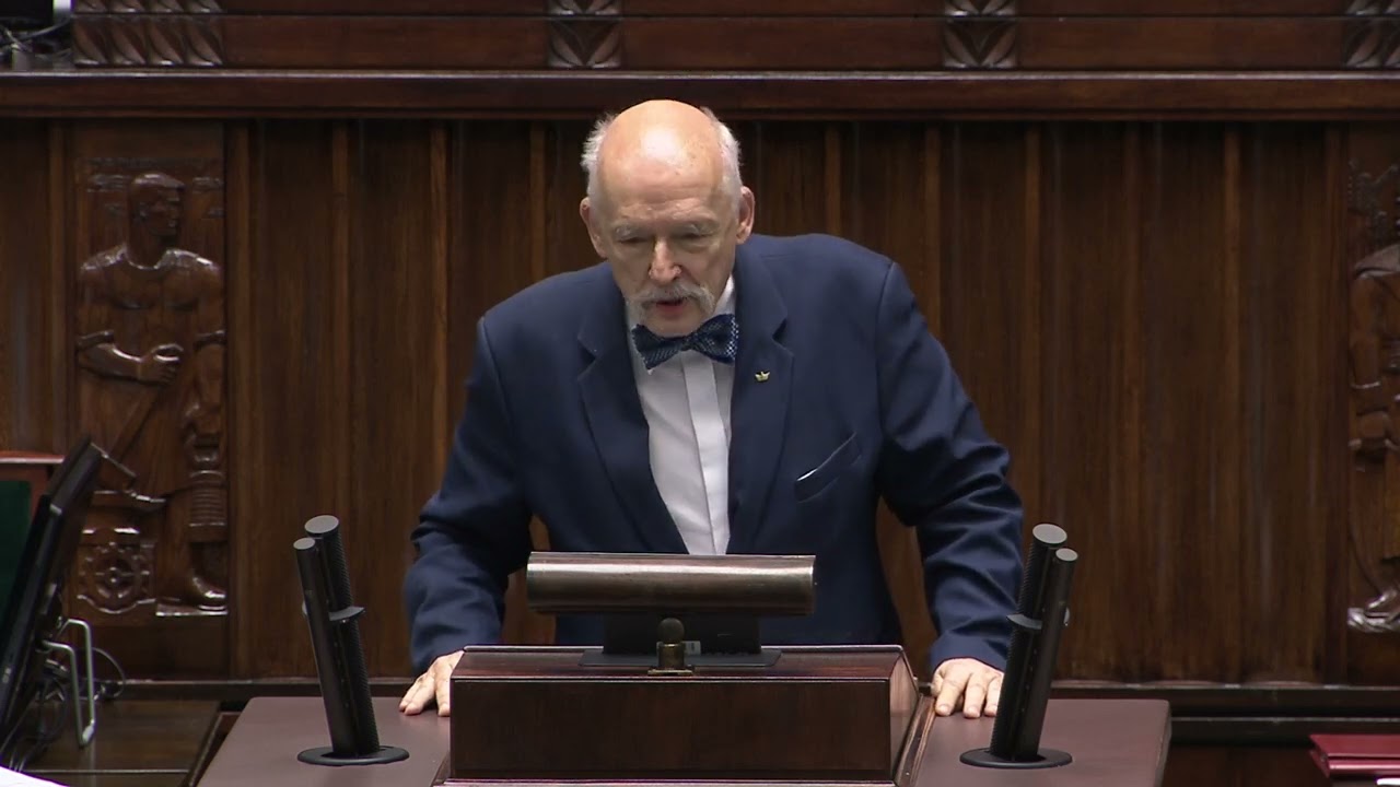 Janusz Korwin-Mikke: lewactwo, kt&oacute;re oblazło ten Sejm zgodnie będzie głosowało