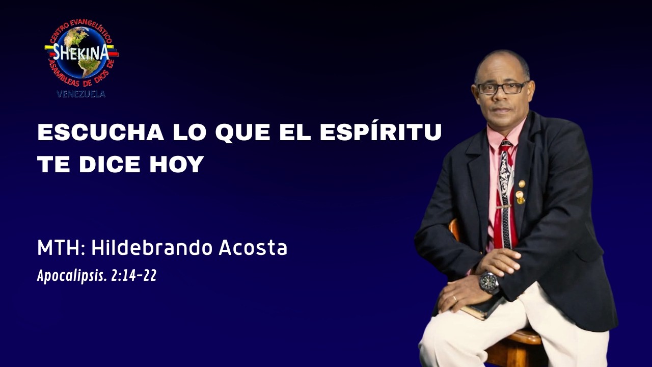 Escucha lo que el Espíritu te dice hoy