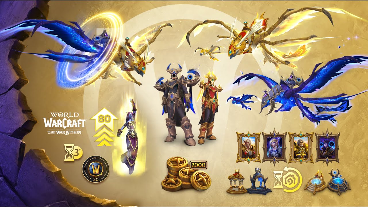 World of Warcraft Midnight Epic Edition New Mounts and Pets 4k