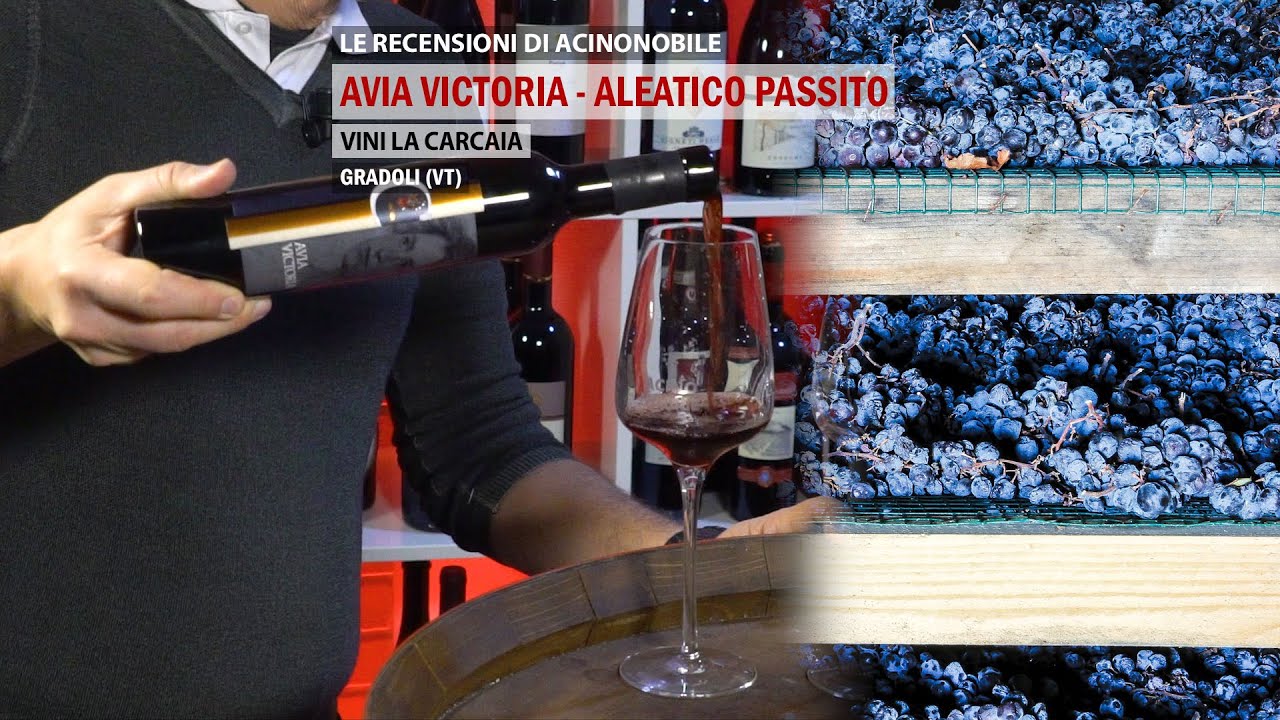 🍇🎅🏻 AVIA VICTORIA | ALEATICO PASSITO | LA CARCAIA