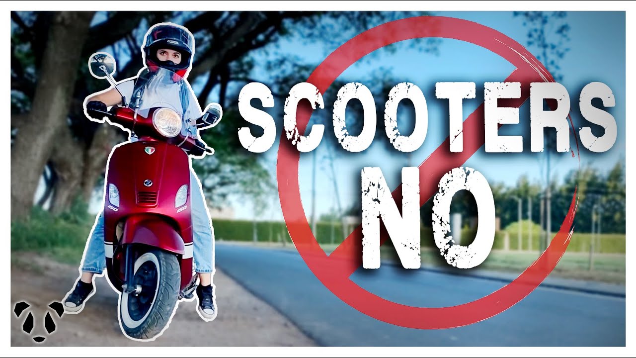 RAZONES POR LAS QUE NO DEBER&Iacute;AS TENER UNA SCOOTER (China)