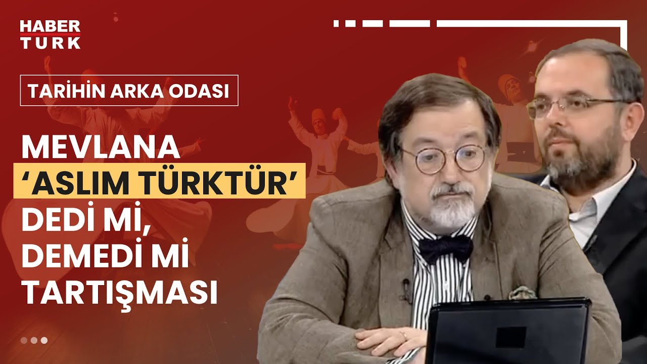 Murat Bardakçı ile Erhan Afyoncu arasında sert tartışma; Mevlana “Aslım Türktür