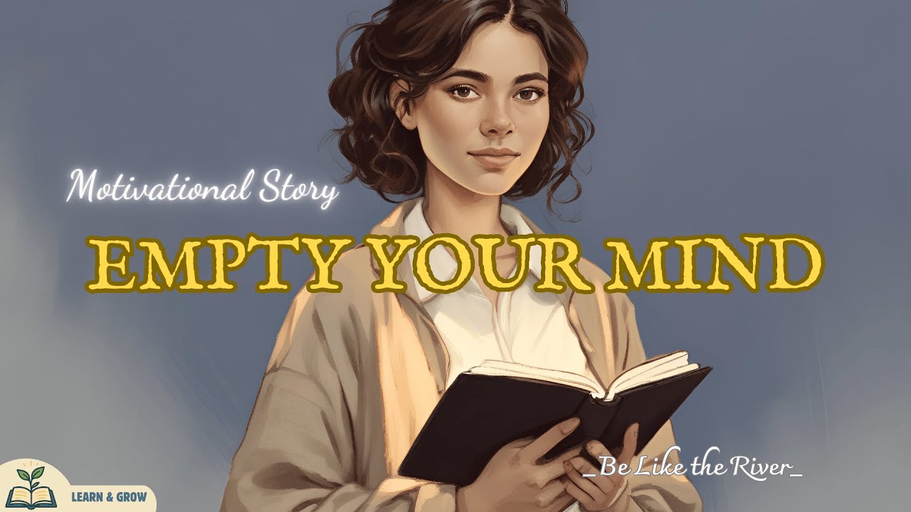 🌊Empty Your Mind - Be Like the River | Learn with Motivational Stories
