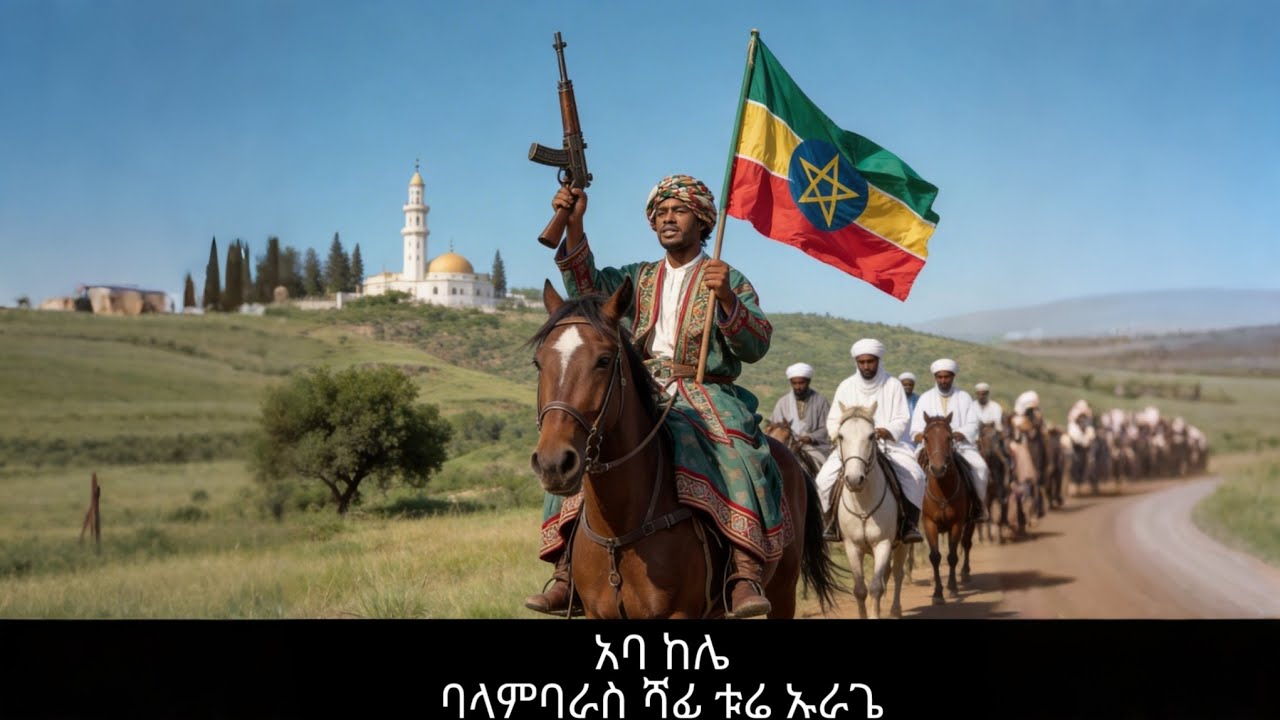 የጀግናዉ ባላምባራስ ሻፊ ቱሬ ኡራጌ አባ-ኩሌ የመስጅድ ምረቃ Adwa 1896 Abba Kale Balambaras Shafi Ture  Mosque አድዋ 1896