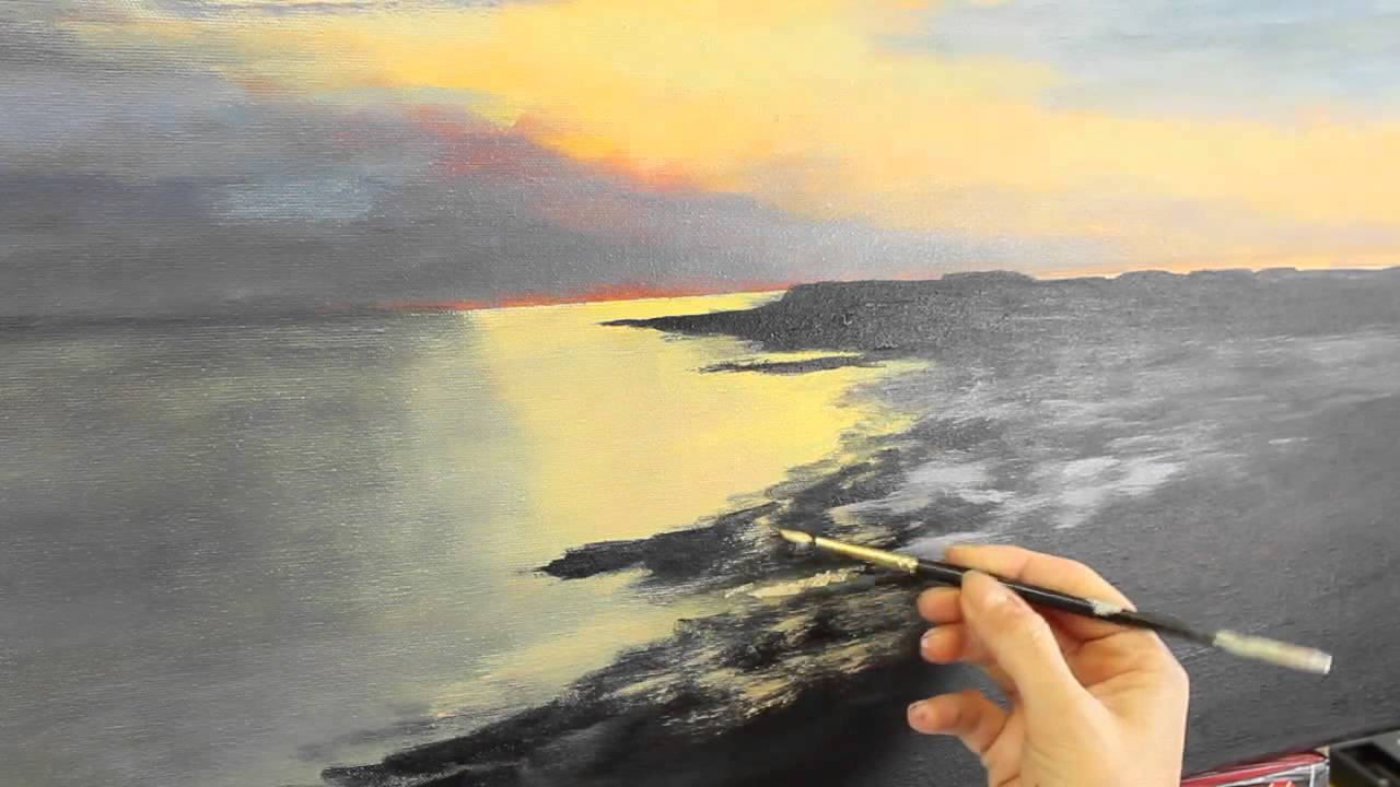 Sunset Painting Tutorial: Part 2