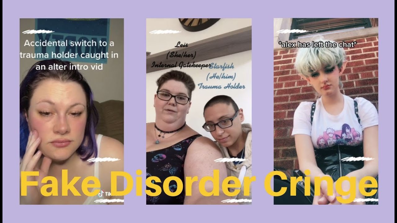 Fake Disorder Cringe Compilation#41