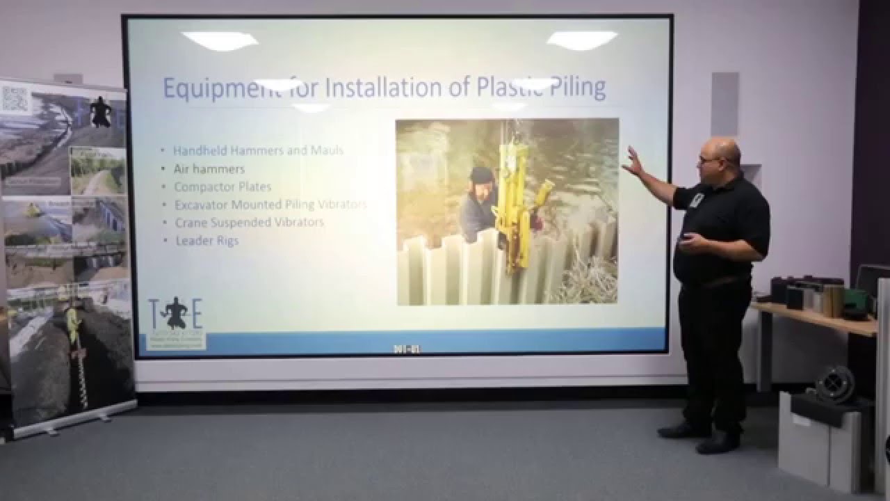 Plastic Piling Presentation - Eyes forward