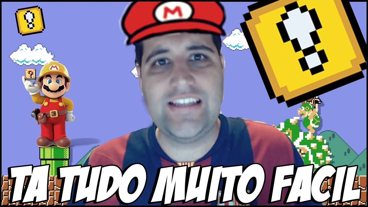 Super Mario Maker - Novo EVENTO muito facil, BE AJUDA AI IRBÃO