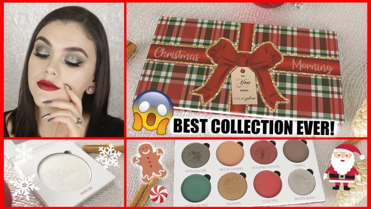 GIVE ME GLOW COSMETICS HOLIDAY COLLECTION! | TEST IT OUT TUESDAY