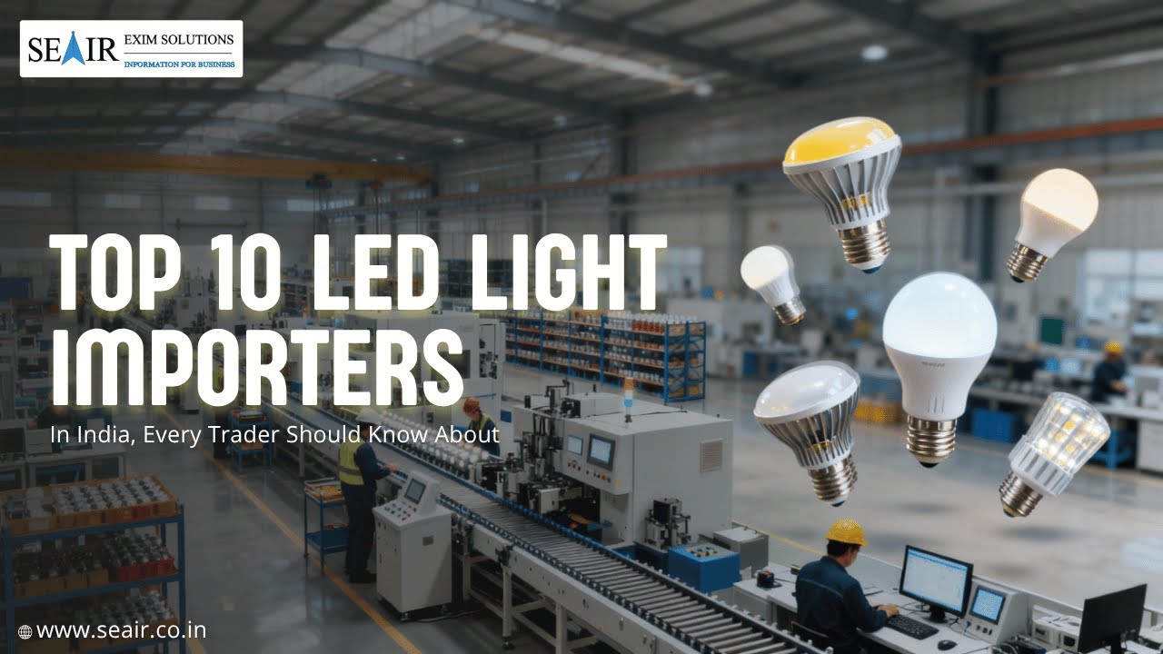 Top 10 LED Light Importers in India Every Trader Should Know About