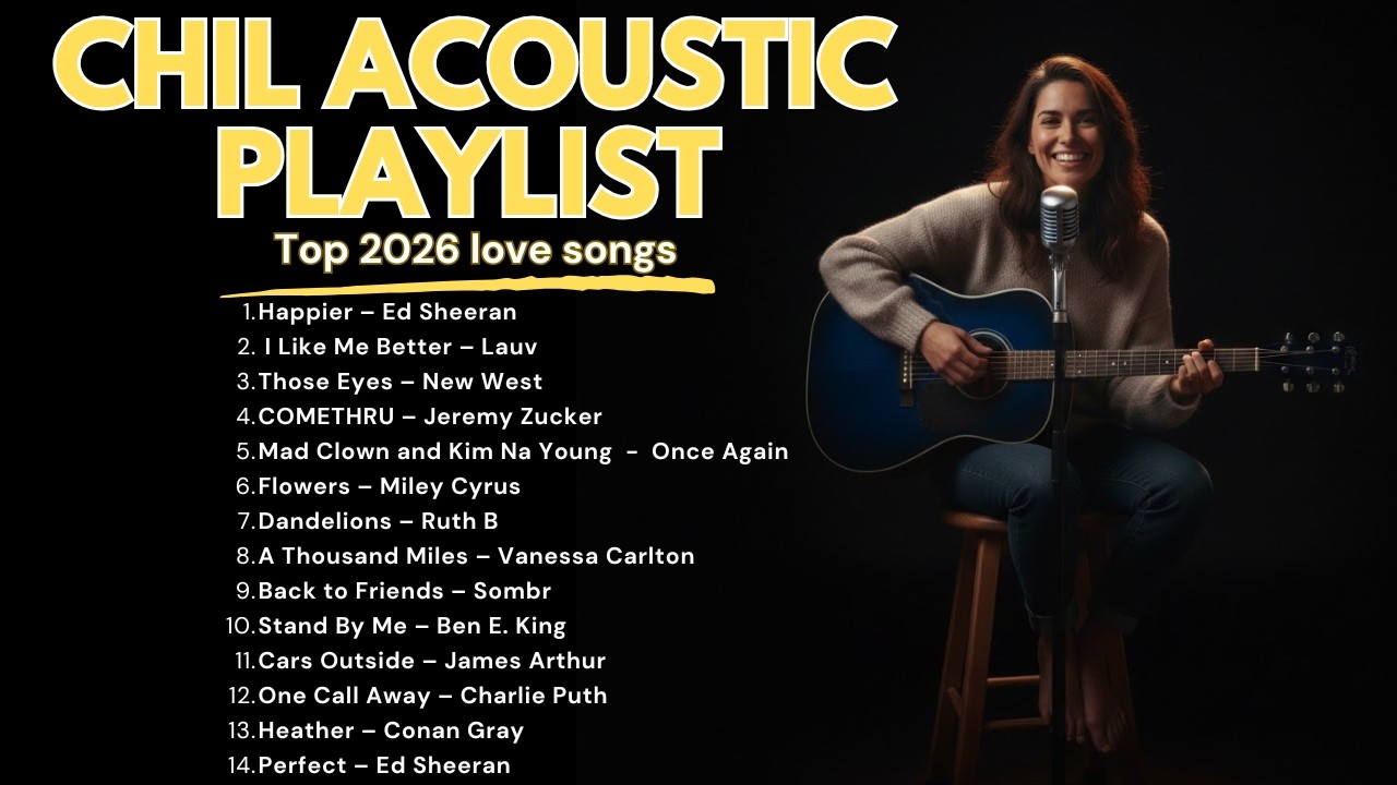 1 Hour of Cozy Acoustic Covers ☕️ Relaxing Music for Stress Relief | TikTok Viral Songs 2026