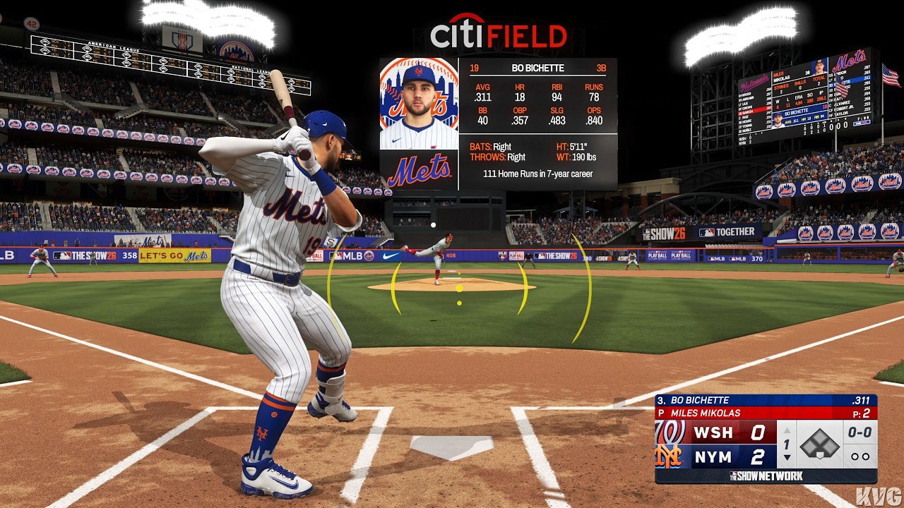 MLB The Show 26 - Washington Nationals vs New York Mets - Gameplay (PS5 UHD) [4K60FPS]