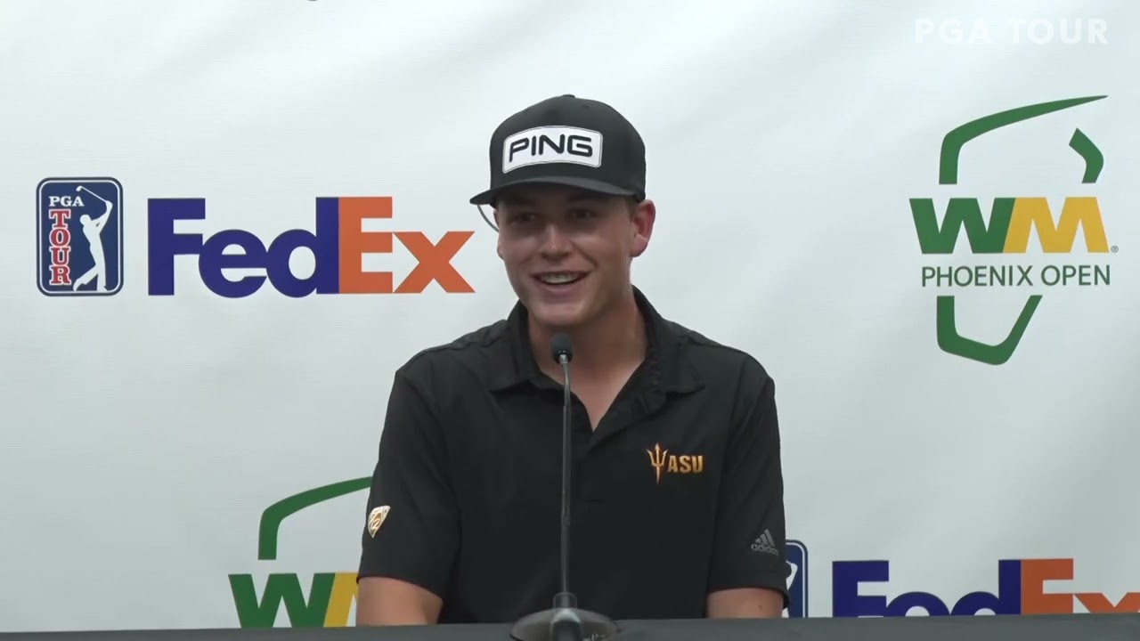 Preston Summerhays 2022 WM Phoenix Open Tuesday Presser