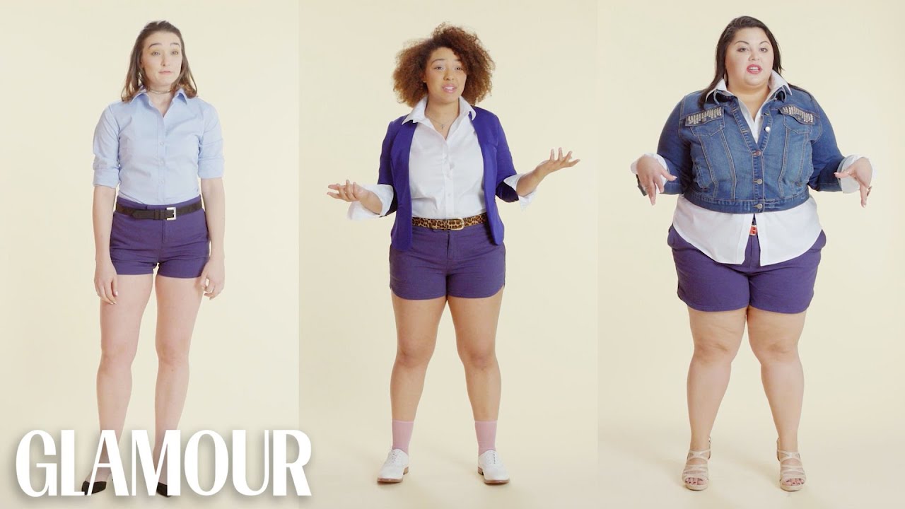 Women Sizes 0 Through 28 Try on the Same Shorts | Glamour