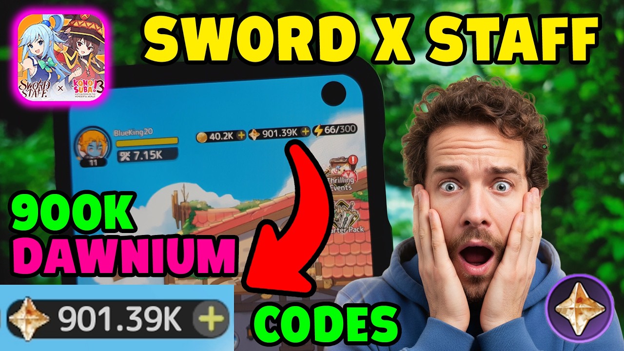 Sword X Staff Hack ✅ Codes ✅ How to Get Unlimited Free Dawnium ✅ Redeem Codes