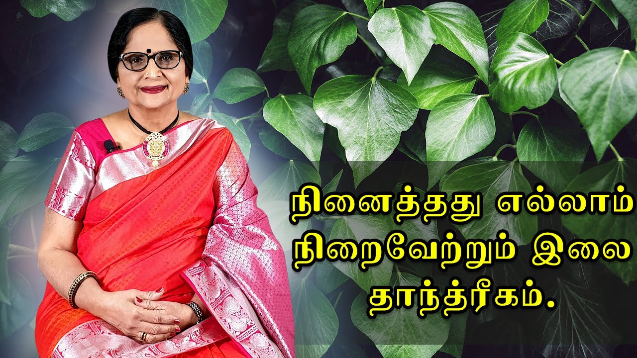 நினைத்தது எல்லாம் நிறைவேற்றும் இலை தாந்த்ரீகம் | ENERGYNESTS