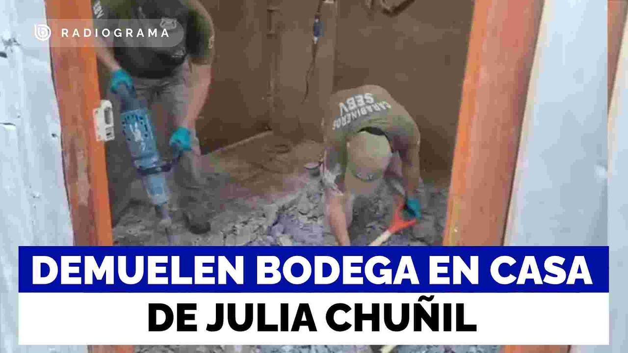 A un día del término del plazo de investigación, demuelen bodega en casa de Julia Chuñil