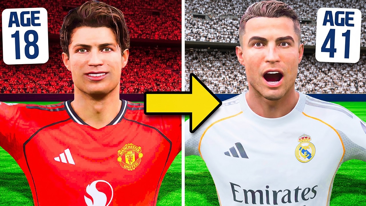 I Replayed Cristiano Ronaldo's Entire Career