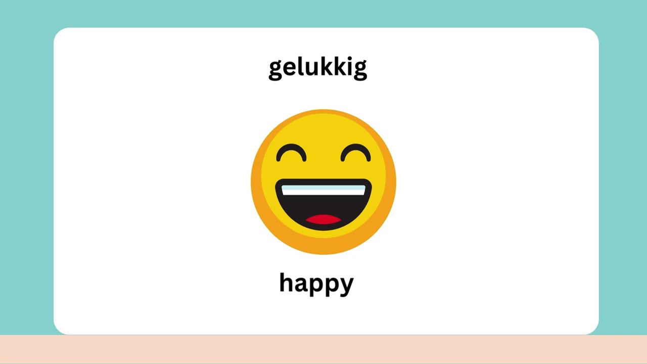 Teaching Afrikaans 1.29 | Emotions | CAPS Grade 1 Afrikaans FAL