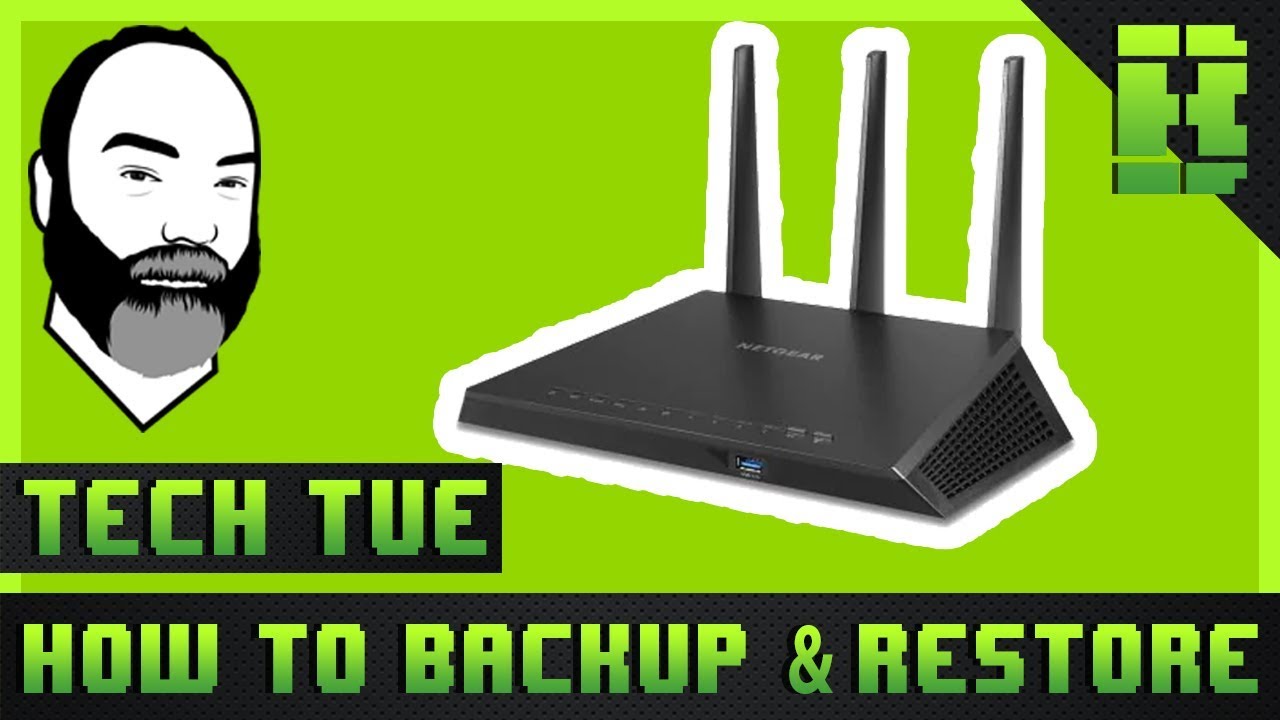 Netgear Nighthawk R7000 Firmware Backup and Restore Configuration Wireless Gaming Router Wifi