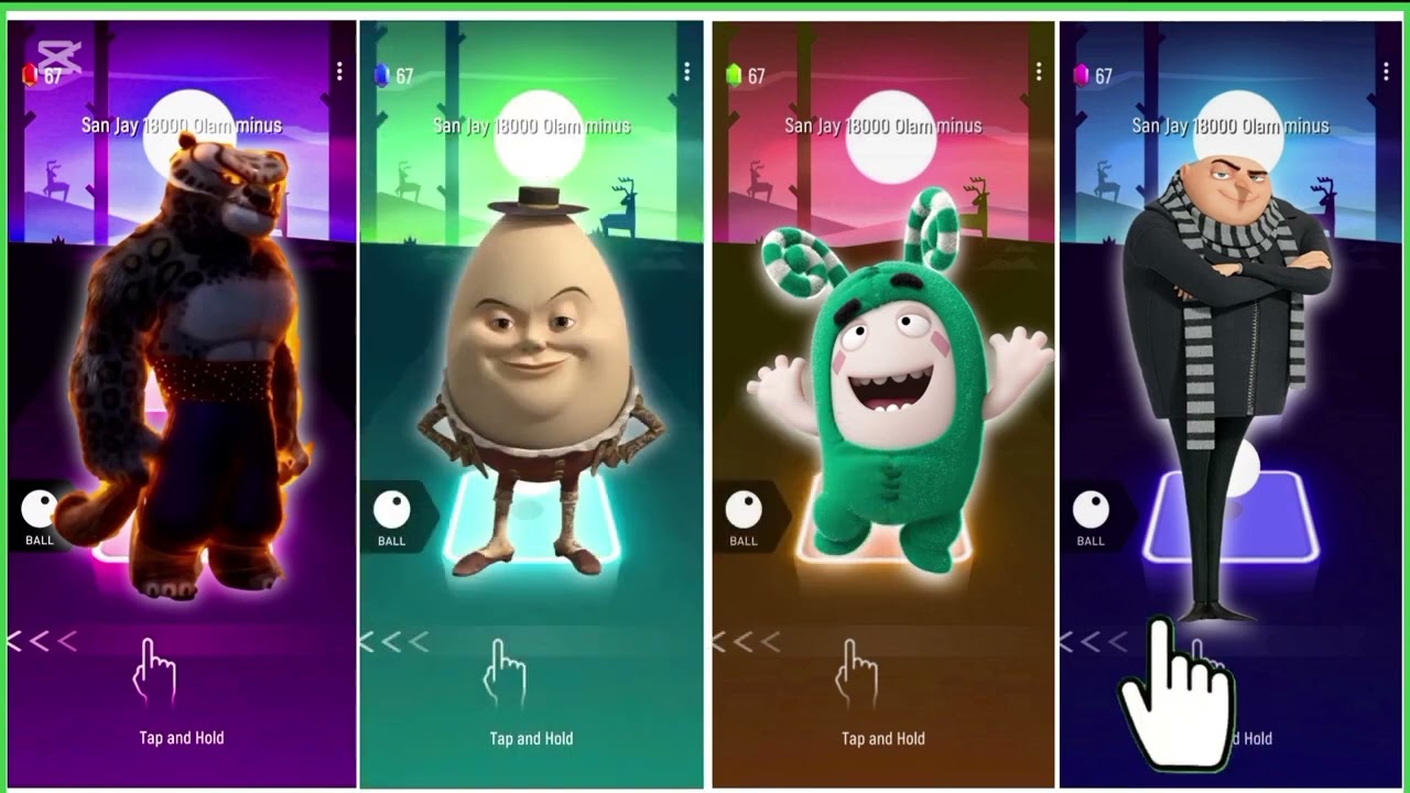 🎯 “Tiles Hop But the Villains Took Over 😈🔥 (Epic Showdown!)