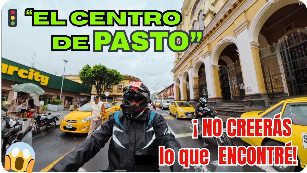 😱 Lo que ENCONTRÉ recorriendo el CENTRO de PASTO 🌧️ Caos, historia y fe bajo la lluvia ✨🇨🇴