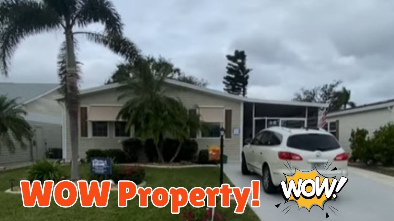 Unbelievable Port Charlotte Florida Mobile Home For Sale (Vizcaya Lakes)