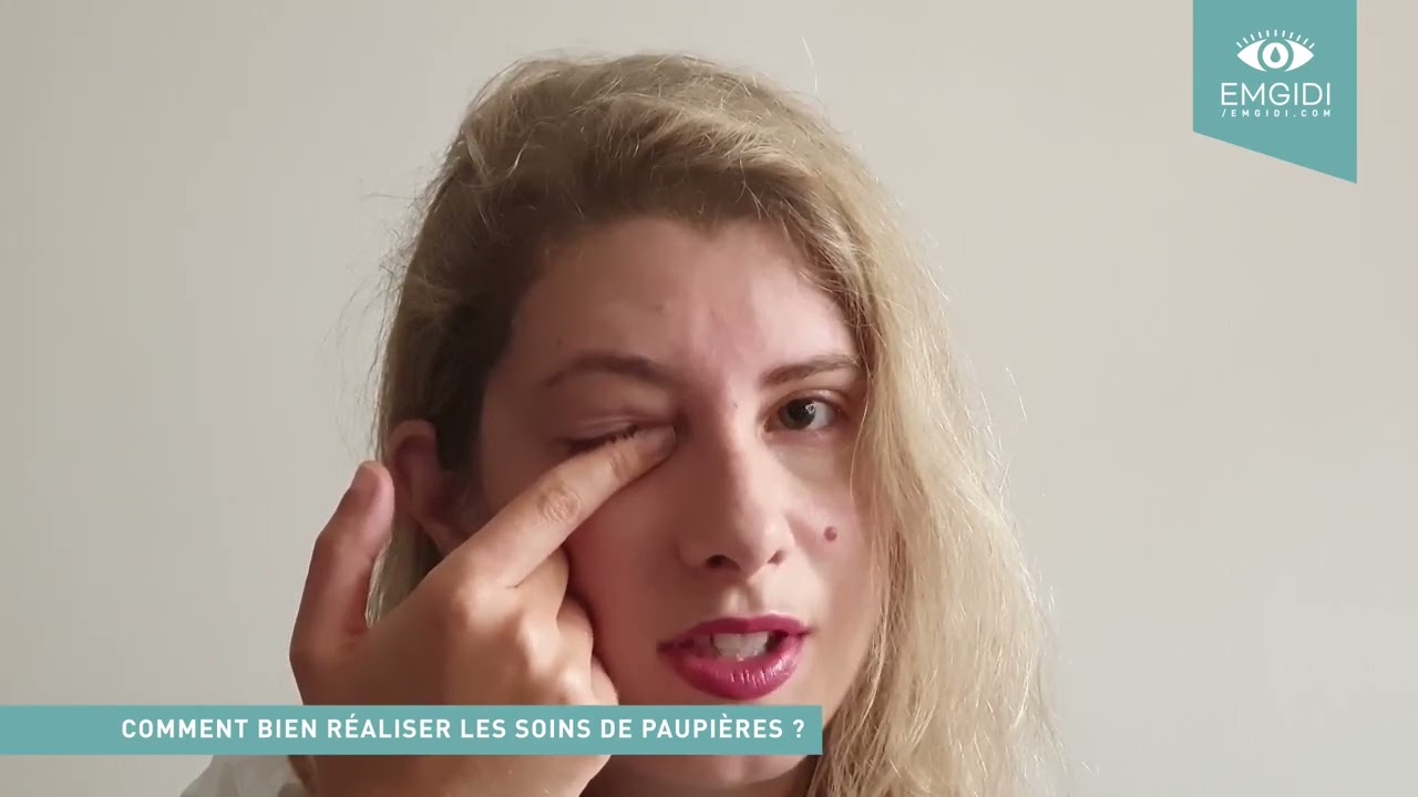 Massage des paupières