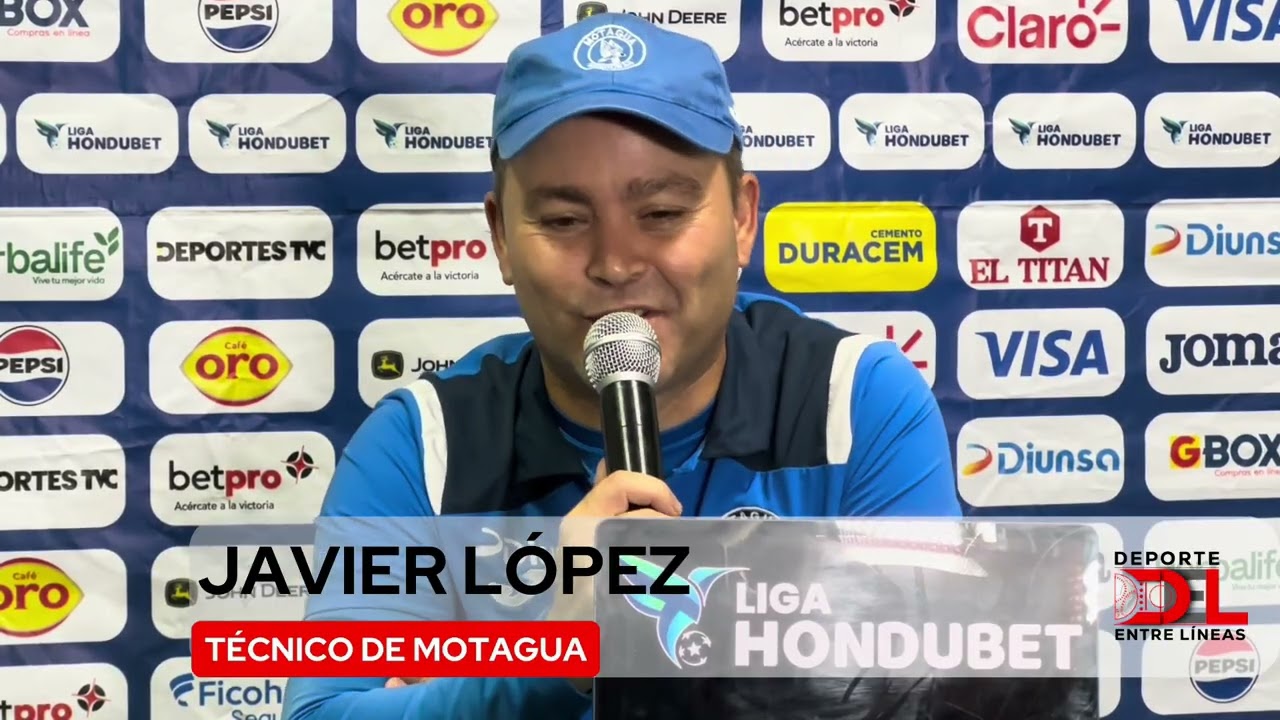 🗣️🎙️JAVIER LÓPEZ TÉCNICO EE MOTAGUA 🦅