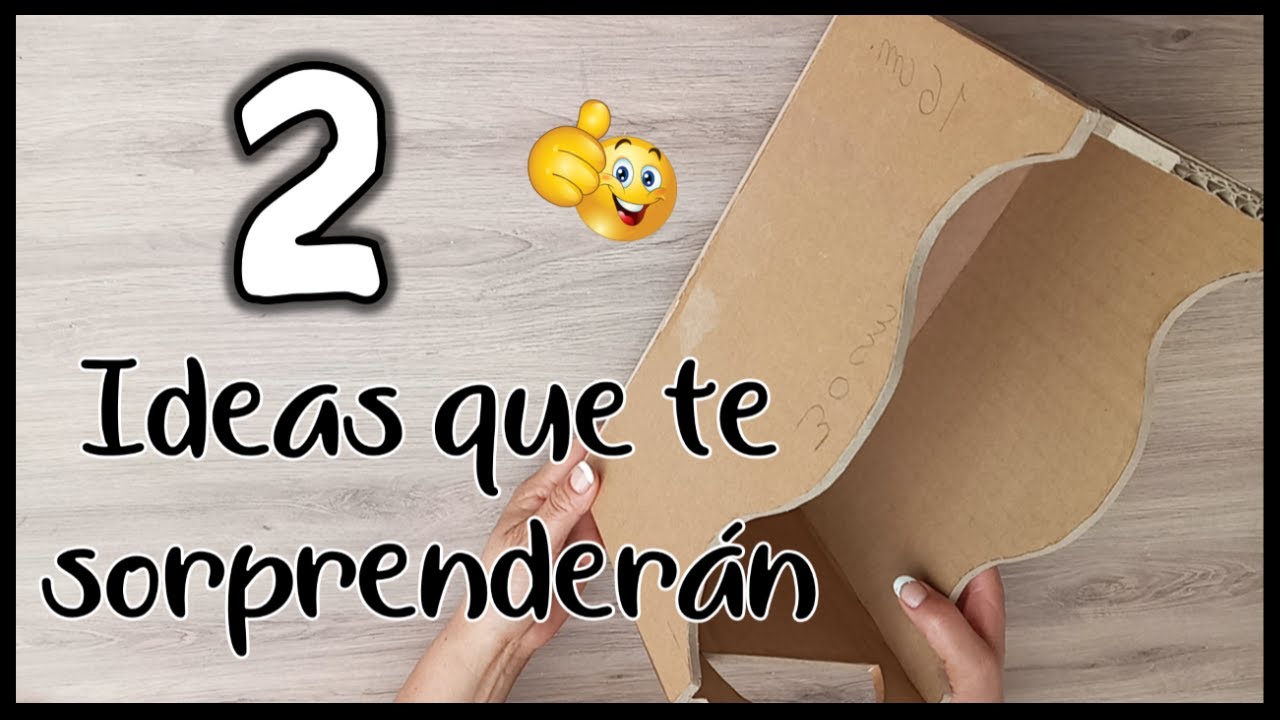 2 IDEAS QUE TE SORPRENDERÁN 2023 - Manualidades para el hogar con reciclaje - home crafts