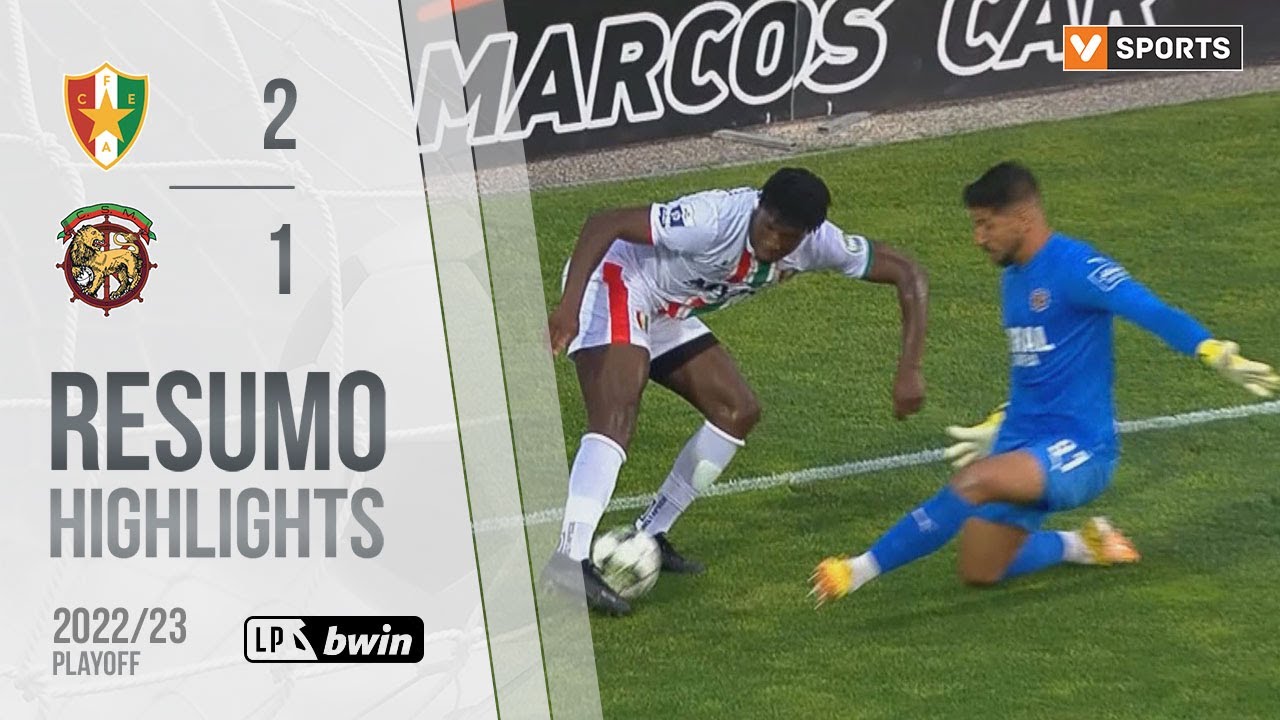 Highlights | Resumo: Est. Amadora 2-1 Marítimo (Playoff 22/23)