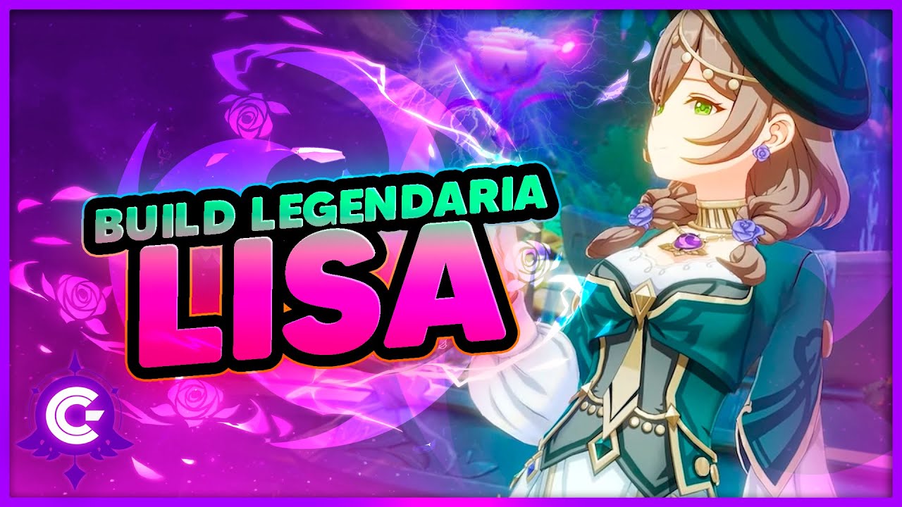 ⚡BUILD LEGENDARIA de LISA ⚡Ara Ara - Genshin Impact