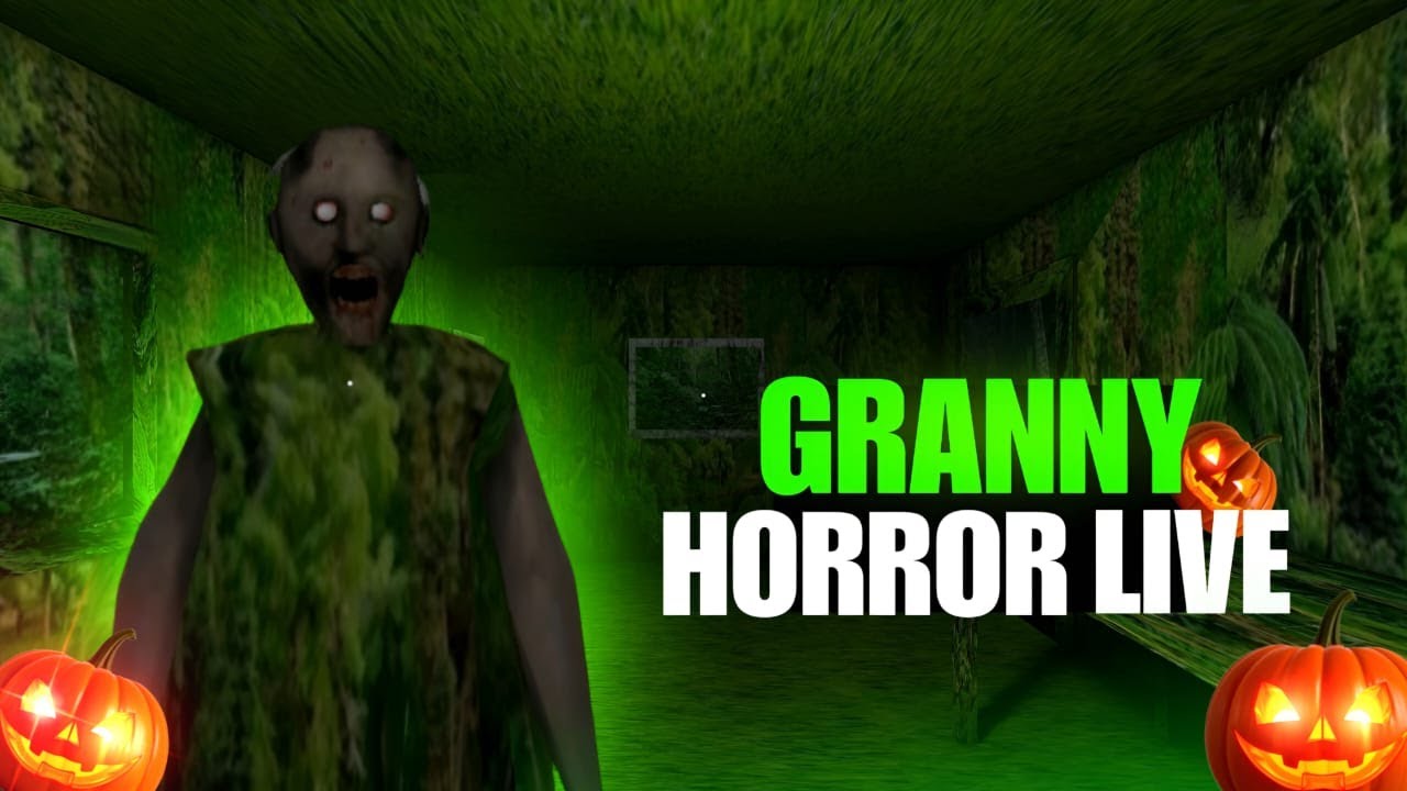 Granny 👹 jungle 🌳 Horror Game LiveStream 🔴