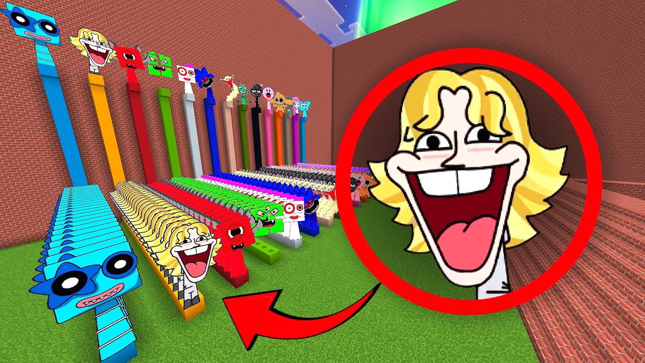 New Sprunki OC 67 Kid In Colored Lines Minecraft PE MOD