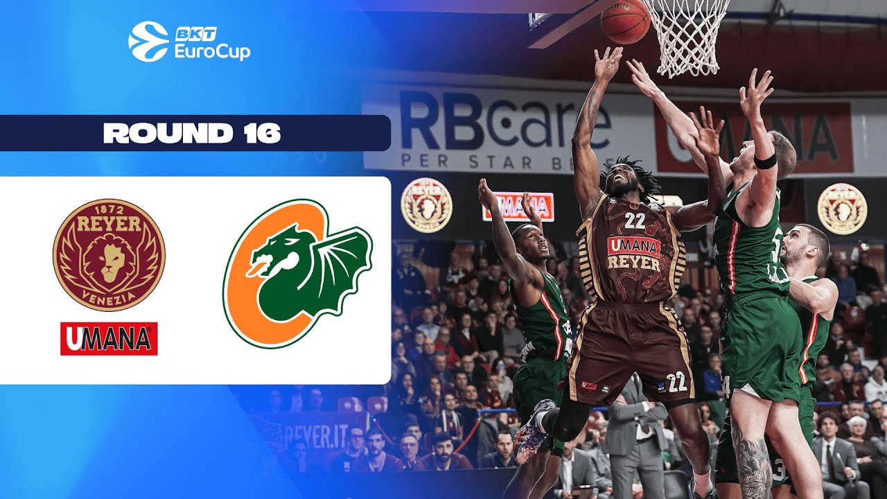Umana Reyer Venice - Cedevita Olimpija Ljubljana | Round 16 | EuroCup Basketball 2025-26