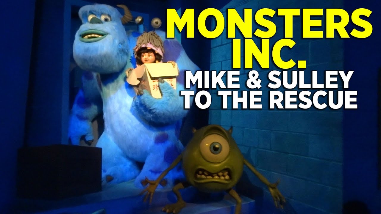 Monsters Inc. Mike & Sulley to the Rescue! FULL RIDE at Disney California Adventure