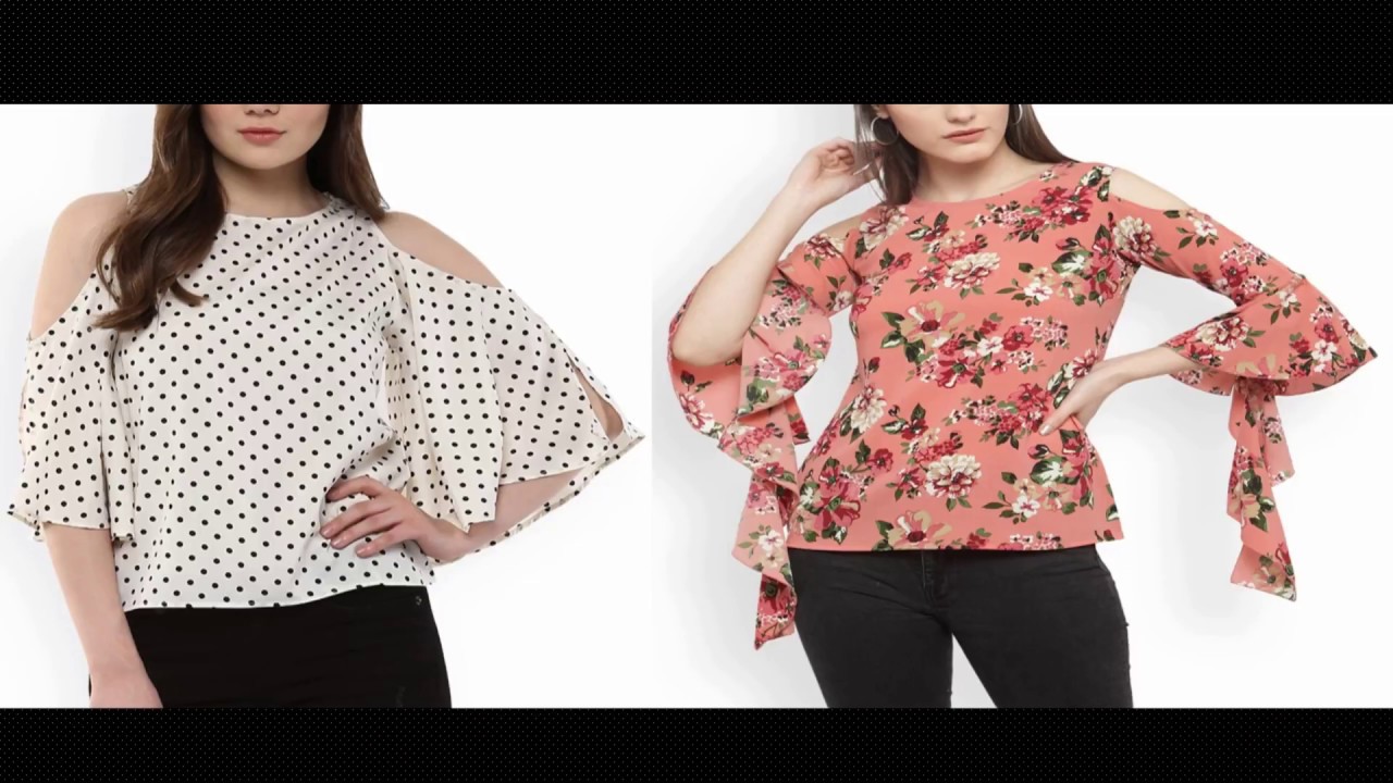 Cold Shoulder Tops for women's