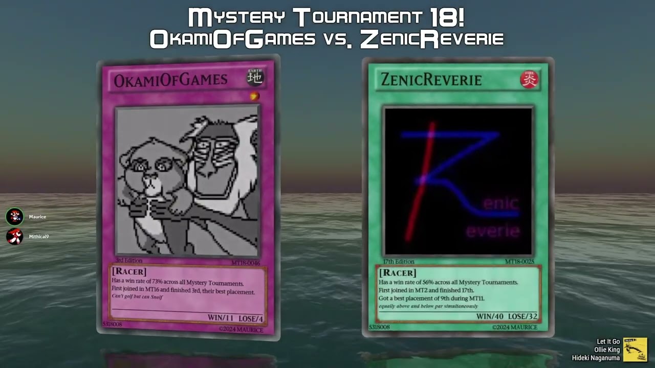 Mystery Tournament 18 Losers 3: OkamiOfGames vs ZenicReverie