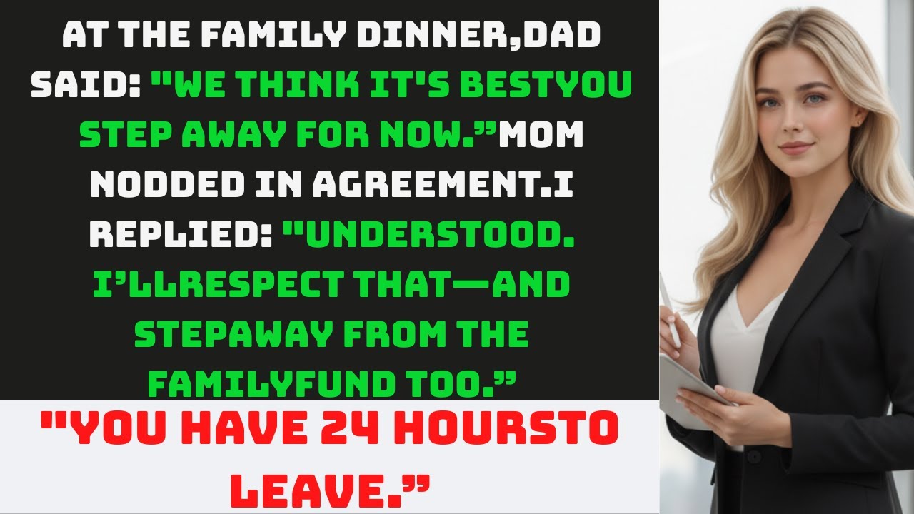 At The Family Dinner, My Parents Said: 