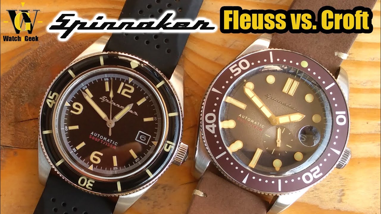 Spinnaker Fleuss vs. Croft - Blancpain vs. Panerai on a budget