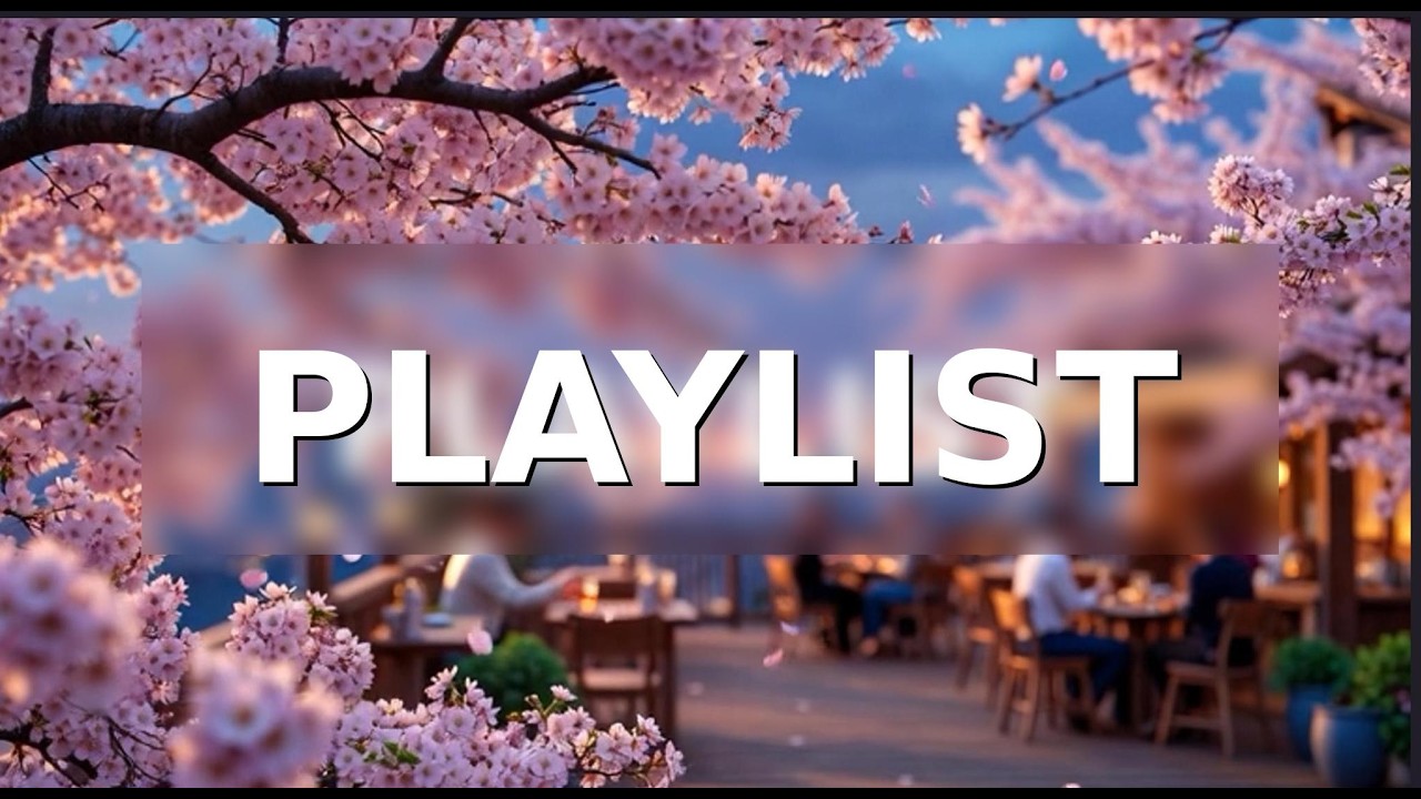 3 Hour [playlist] 벚꽃 흩날리는 봄 오후의 카페 재즈 | Cozy Vintage Spring Jazz