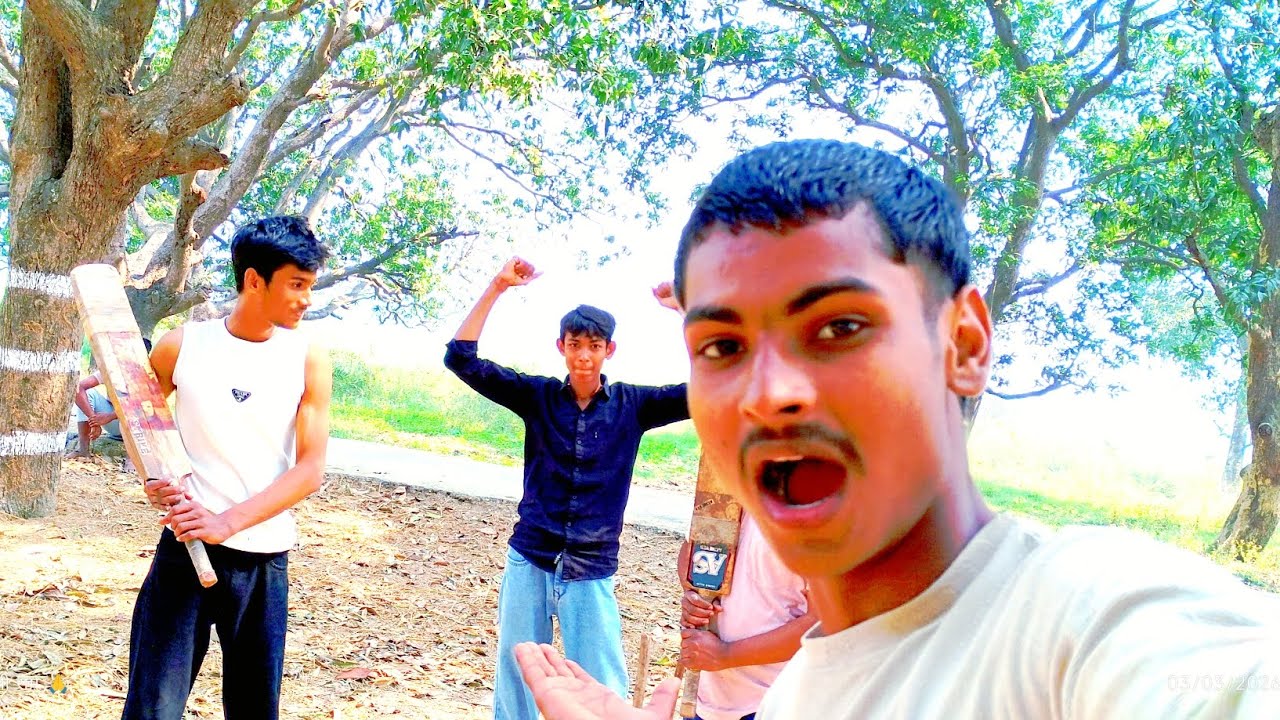 ककरहिया पर क्रिकेट खेल कर मजा आगया 😮