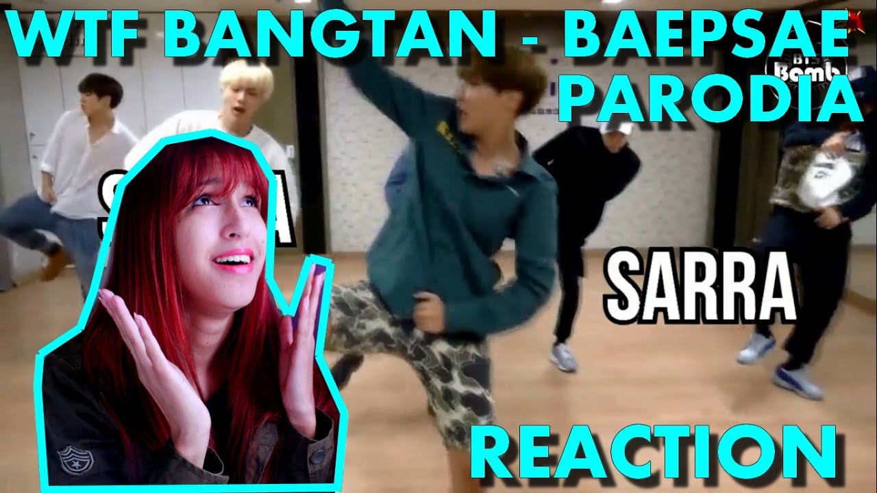 [SONHO DE TROUXA!] REACTION - WTF BANGTAN - [BTS   BAEPSAE PARÓDIA] O BATUQUE DO MEU SAMBA