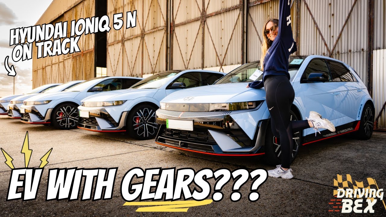Hyundai IONIQ 5N on track - The EV that has GEARS!