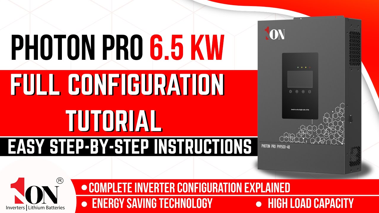How to Read & Configure Inverter LCD Display Detailed Parameter Analysis | full setting step by step