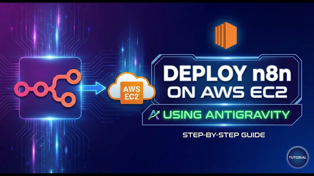 How to Deploy n8n on AWS EC2 using Antigravity (Step-by-Step)