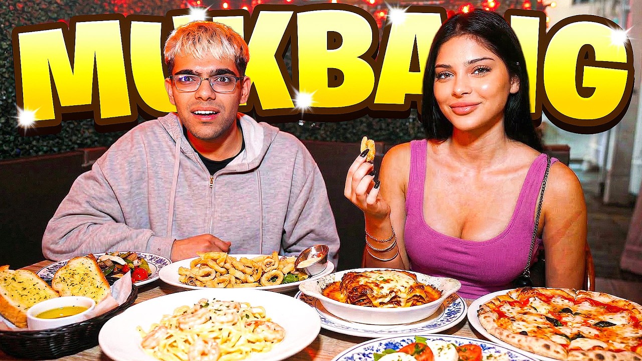 N3on & Daniela Mukbang!