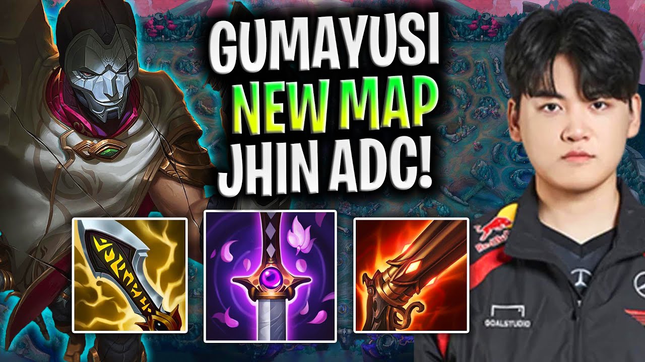 GUMAYUSI PLAYS JHIN ON THE NEW IONIA MAP! | T1 Gumayusi Plays Jhin ADC vs Lucian!  Season 2025