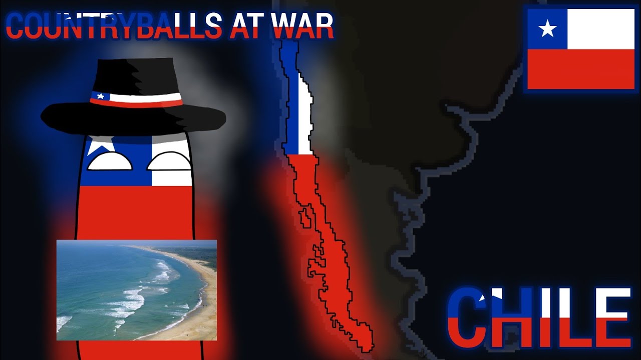 Chile the Great Empire of the Coastal [Countryballs at War]